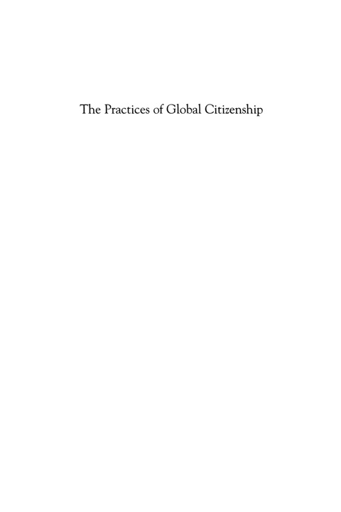 Cover image for book The Practices of Global Citizenship