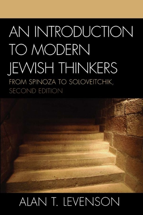 Cover image for book An Introduction to Modern Jewish Thinkers