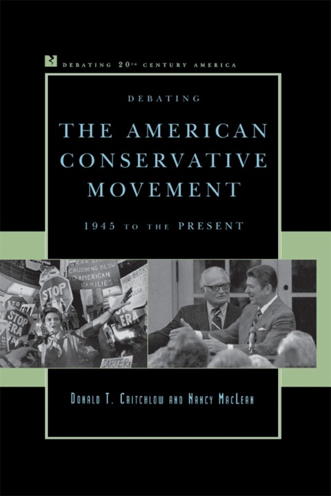 Cover image for book Debating the American Conservative Movement