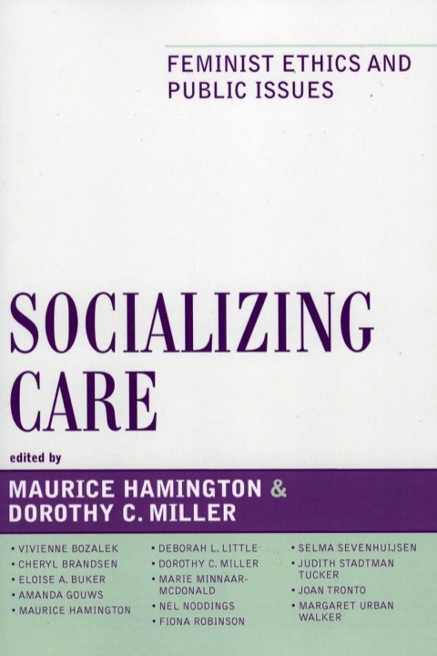 Cover image for book Socializing Care