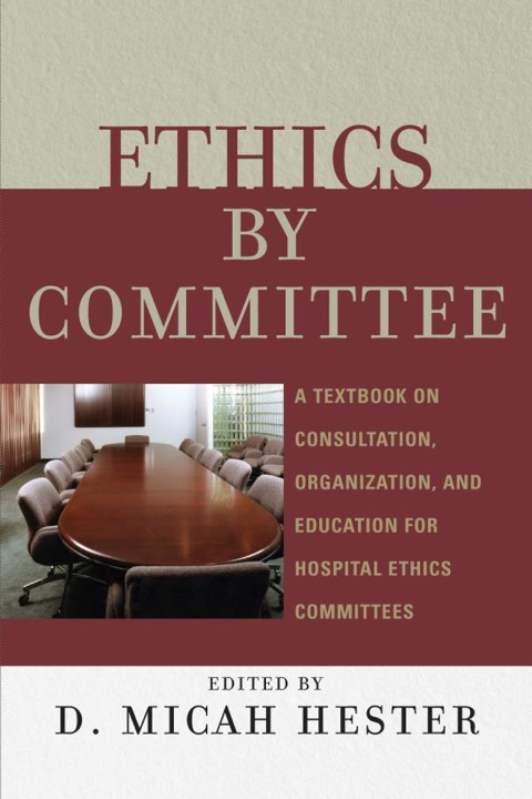 Cover image for book Ethics by Committee