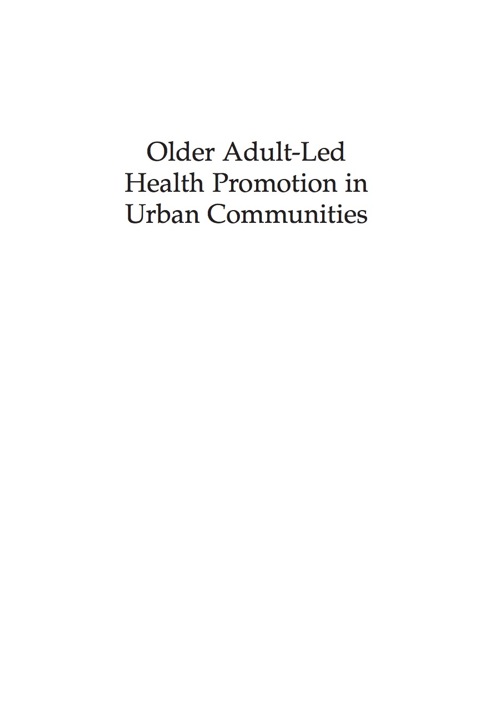 Cover image for book Older Adult-Led Health Promotion in Urban Communities