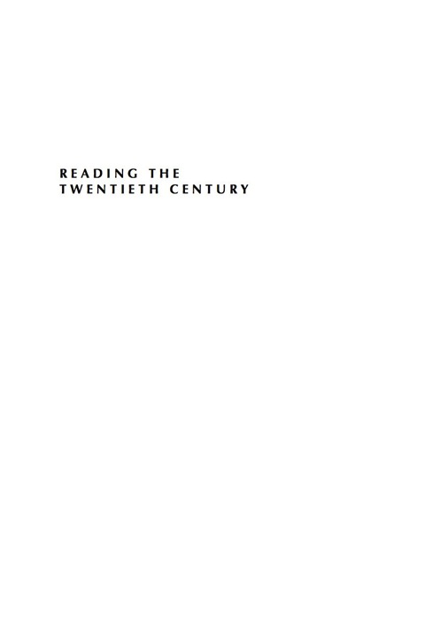 Cover image for book Reading the Twentieth Century