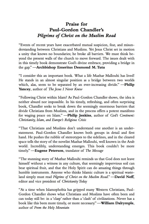 Cover image for book Pilgrims of Christ on the Muslim Road