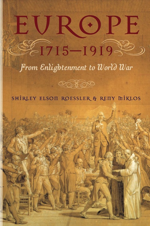 Cover image for book Europe 1715-1919