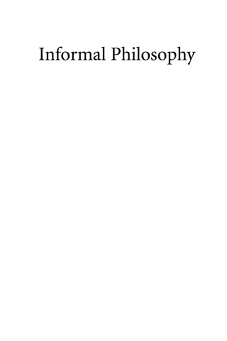 Informal Philosophy