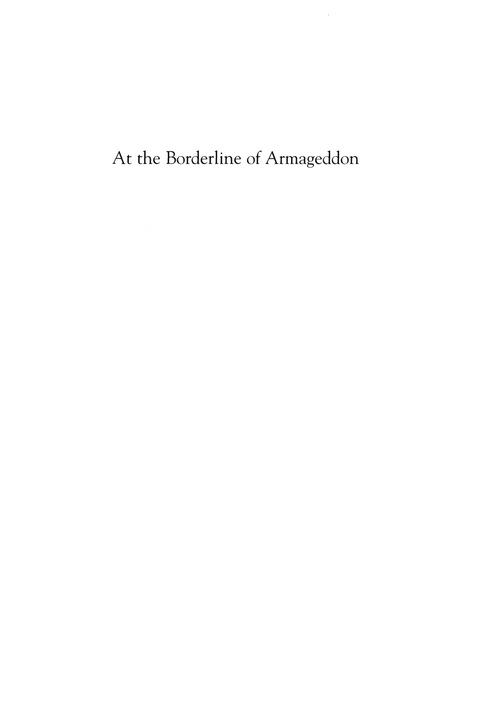 At the Borderline of Armageddon 