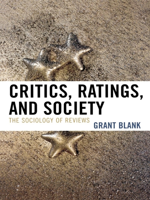 Cover image for book Critics, Ratings, and Society