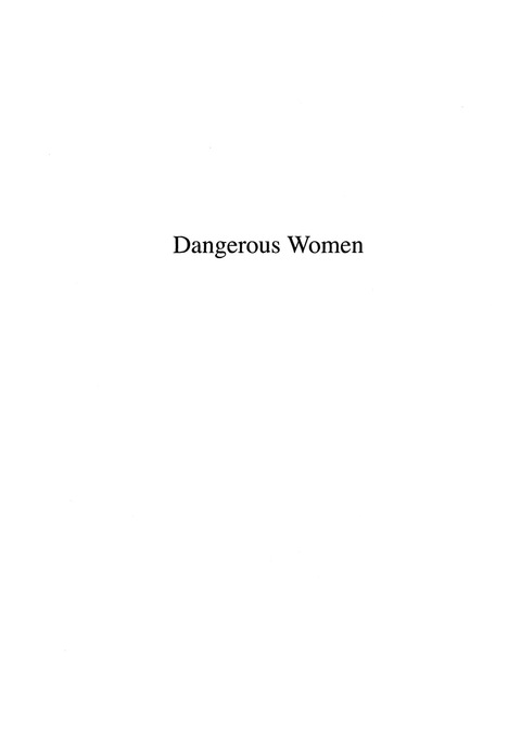 Cover image for book Dangerous Women