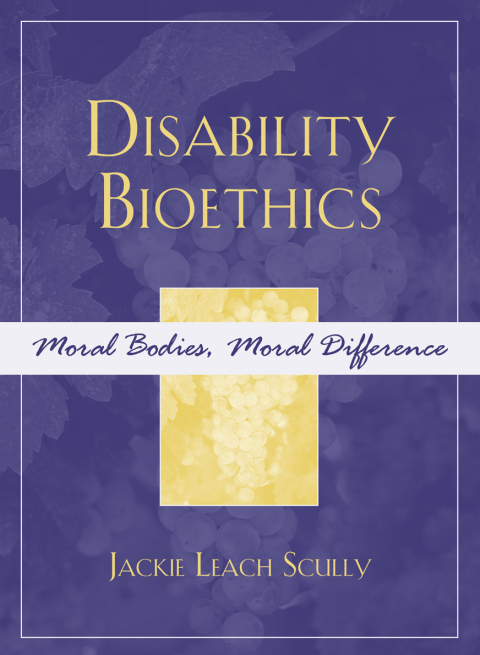 Cover image for book Disability Bioethics