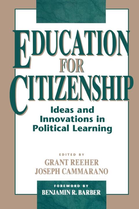 Cover image for book Education for Citizenship