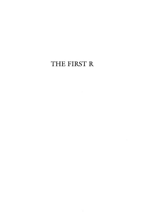 Cover image for book The First R
