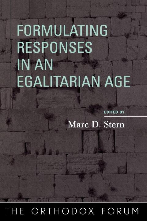 Cover image for book Formulating Responses in an Egalitarian Age