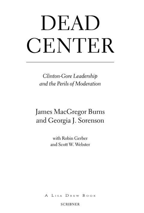 Cover image for book Dead Center