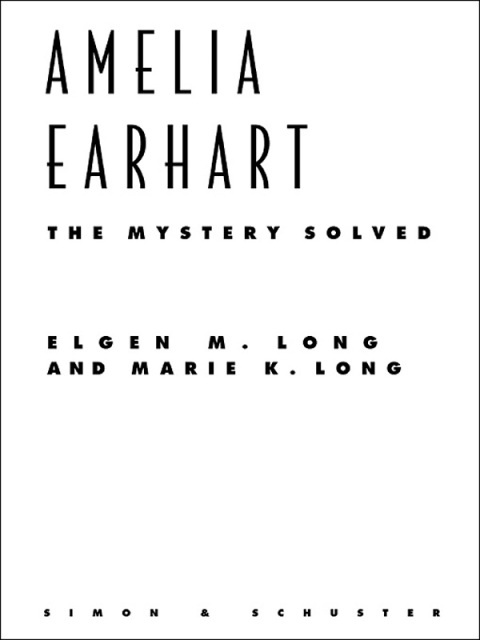 Cover image for book Amelia Earhart