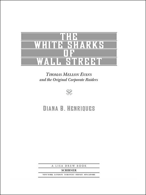 Cover image for book The White Sharks of Wall Street
