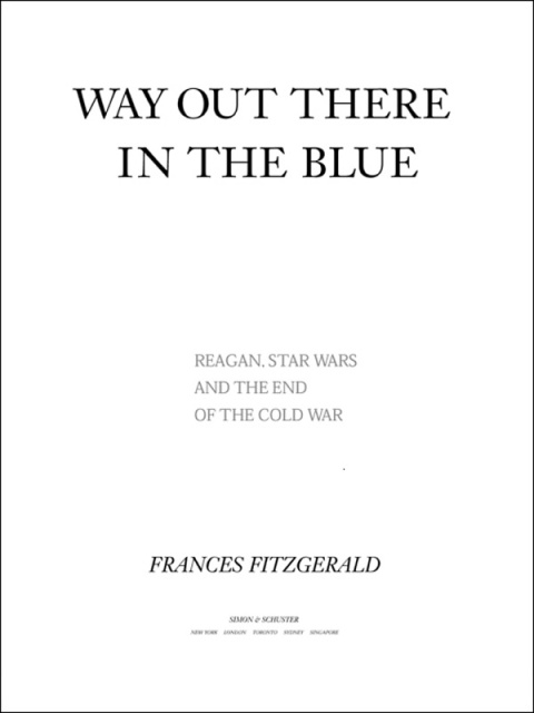 Cover image for book Way Out There In the Blue