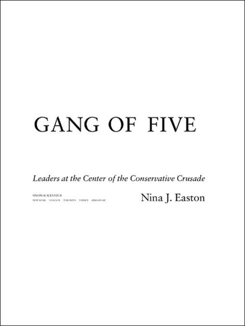 Cover image for book Gang of Five