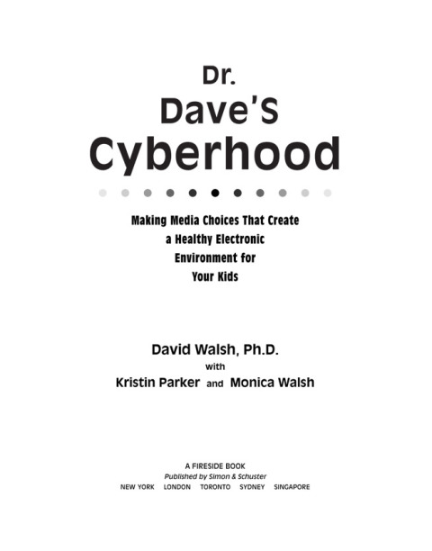 Cover image for book Dr. Dave's Cyberhood