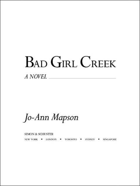 Cover image for book Bad Girl Creek
