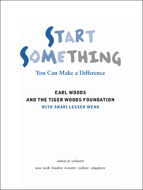 Cover image for book Start Something
