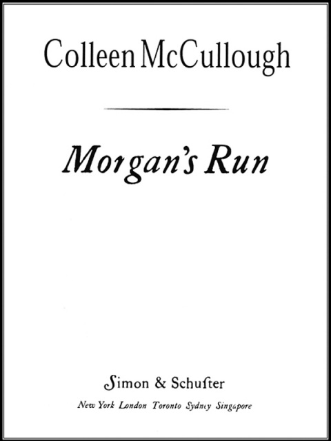 Cover image for book Morgan's Run