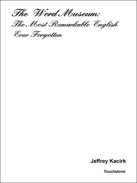 Cover image for book The Word Museum