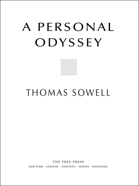Cover image for book A Personal Odyssey