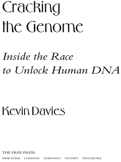 Cover image for book Cracking the Genome