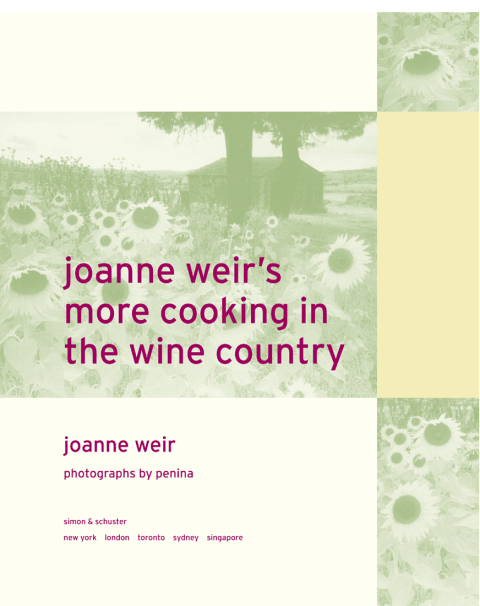 Cover image for book Joanne Weir's More Cooking in the Wine Country