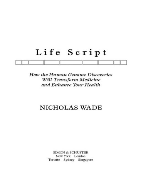 Cover image for book Life Script
