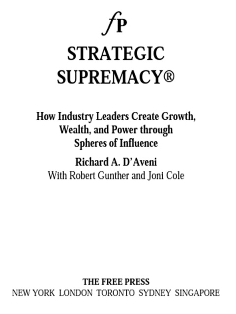 Cover image for book Strategic Supremacy