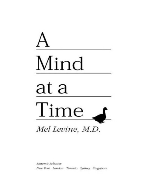 Cover image for book A Mind at a Time