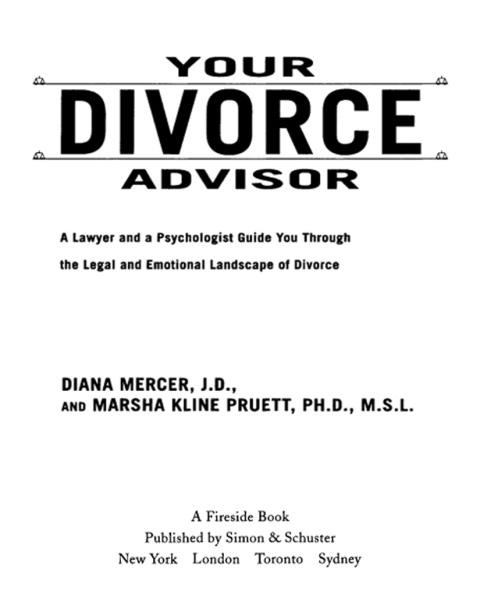Cover image for book Your Divorce Advisor