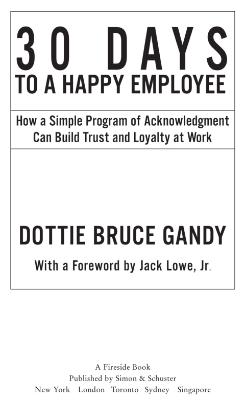Cover image for book 30 Days to a Happy Employee