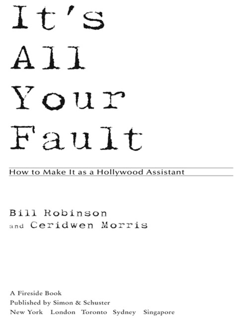 Cover image for book Its All Your Fault