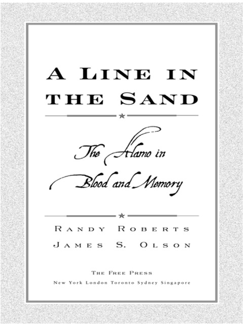 Cover image for book A Line in the Sand
