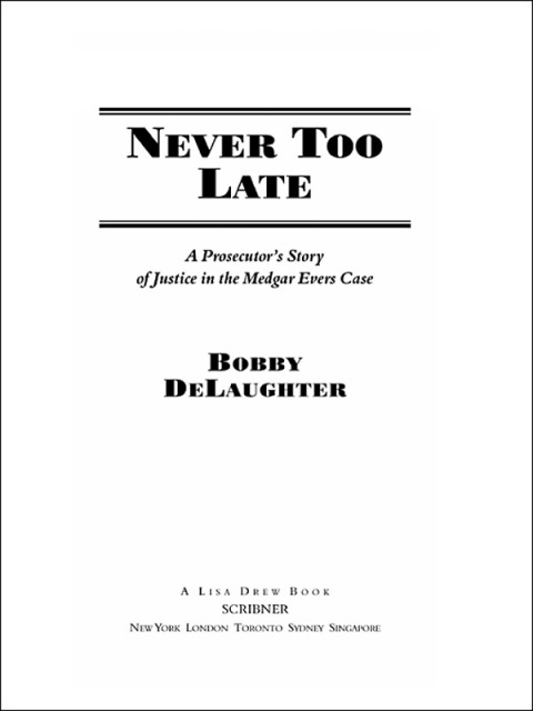 Cover image for book Never Too Late