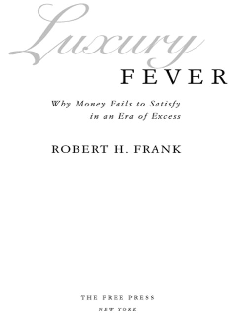 Cover image for book Luxury Fever