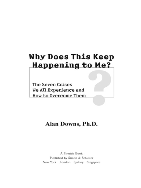 Cover image for book Why Does This Keep Happening To Me?