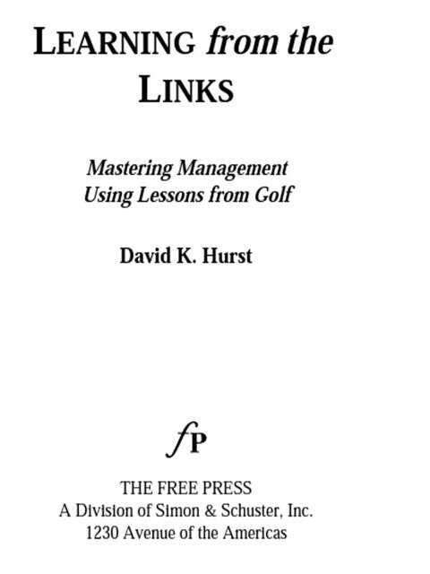 Cover image for book Learning From the Links