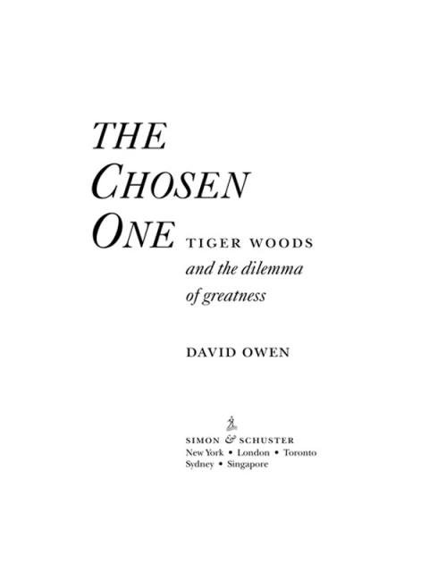 Cover image for book The Chosen One