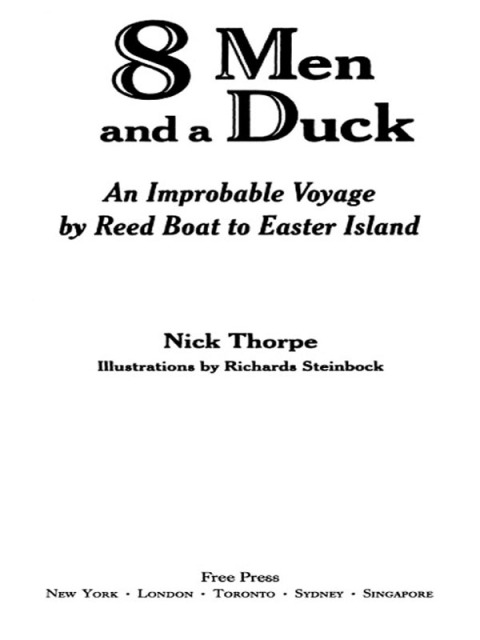 Cover image for book 8 Men and a Duck
