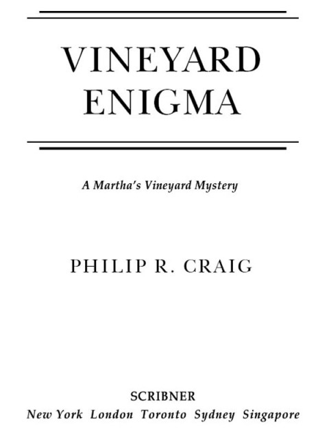 Cover image for book Vineyard Enigma