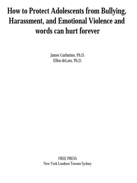 Cover image for book And Words Can Hurt Forever