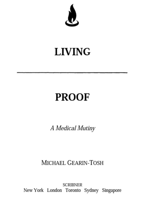 Cover image for book Living Proof