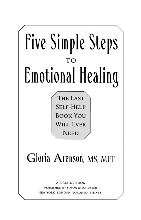 Cover image for book The Five Simple Steps to Emotional Healing