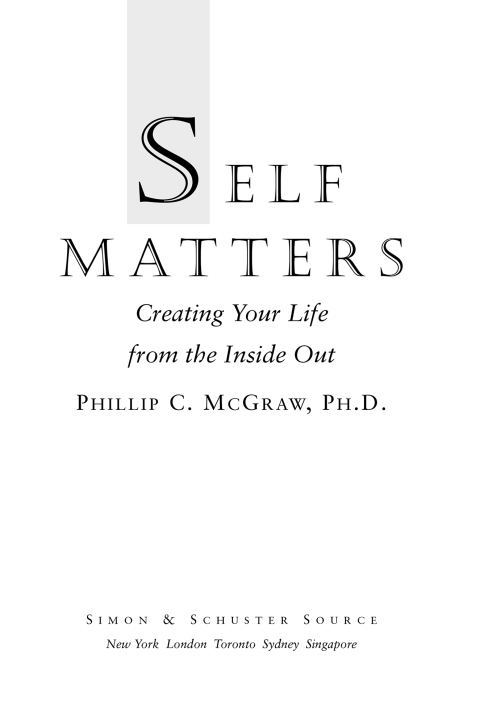 Cover image for book Self Matters