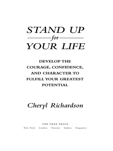 Cover image for book Stand Up For Your Life