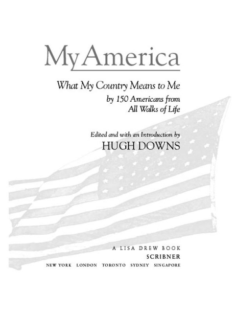 Cover image for book My America